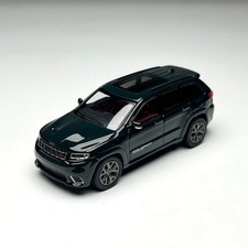 Modellino auto piccola scala 1/64 Jeep Grand Cherokee nero pressofuso giocattolo regalo