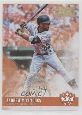 2018 Panini Diamond Kings Artist Proof Gold 14/99 Andrew McCutchen #74 7m3