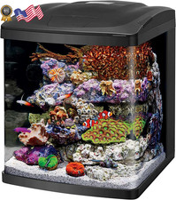 Coralife BioCube, Aquarium Kit Nano Tank Customizable LED Lighting, for Sal