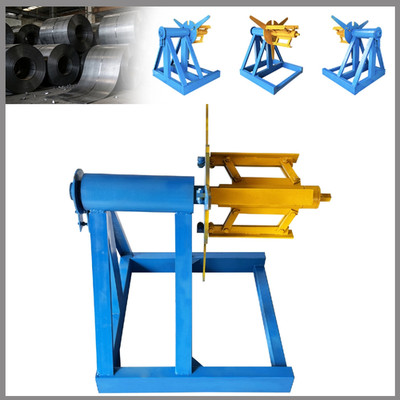 5T 0.5M Uncoiler Metal Material Winding and Unwinding Heavy Material Support