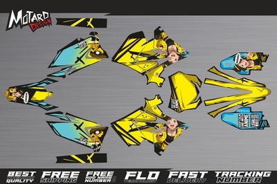 Graphics Kit POLISPORT RESTYLE for Suzuki RM 125 2001-2005 2006 2007 2008 Decals
