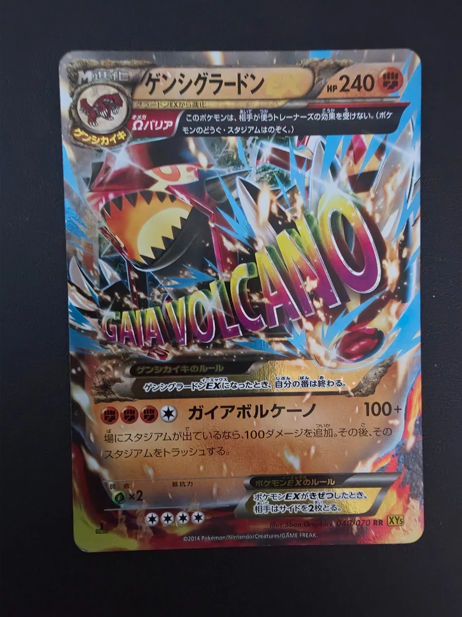 Primal Groudon Ex 040/070 Xy5-BG: Gaia Volcano for sale | eBay