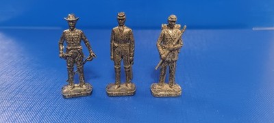 Ü-Ei METALLFIGUREN US SÜDSTAATEN UM 1862 VON 1978/1979 - 3 Figuren 