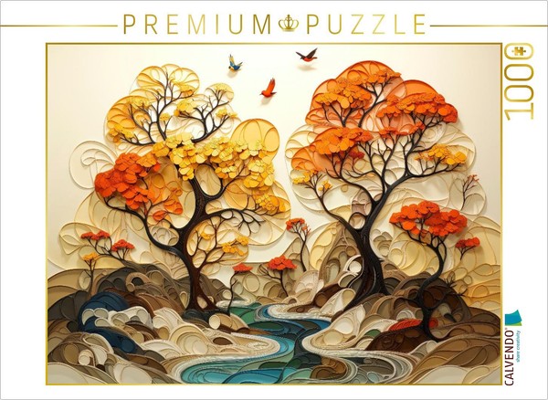 Calvendo Puzzle Tree Art | 1000 Pieces, Finished Size 25.2 × 18.9 In (64 × 48 Cm-image