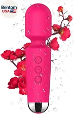 Handheld Massager Muscle Relaxer for Nack, Back - Portable Powerful Rechargeable