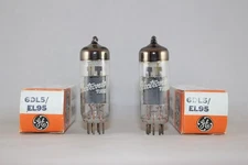 2 MINT Matched NIB Pair GE 6DL5 EL95 Same Date Codes TEST VERY STRONG 108%+ NOS