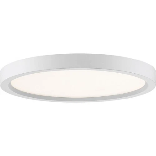 Outskirts - 16W LED Flush Mount-1 Inch Tall and 11 Inch Wide-Earth Black Finish - Picture 12 of 12