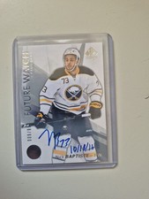 2016-17 Sp Authentic Nick Baptiste Future Watch Auto /999 Inscriptions #167 Rc
