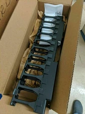 CPI 30139-719 Univ Horizontal Cable Manager Single-Sided 1 RMU 19"W 4.96"D Black