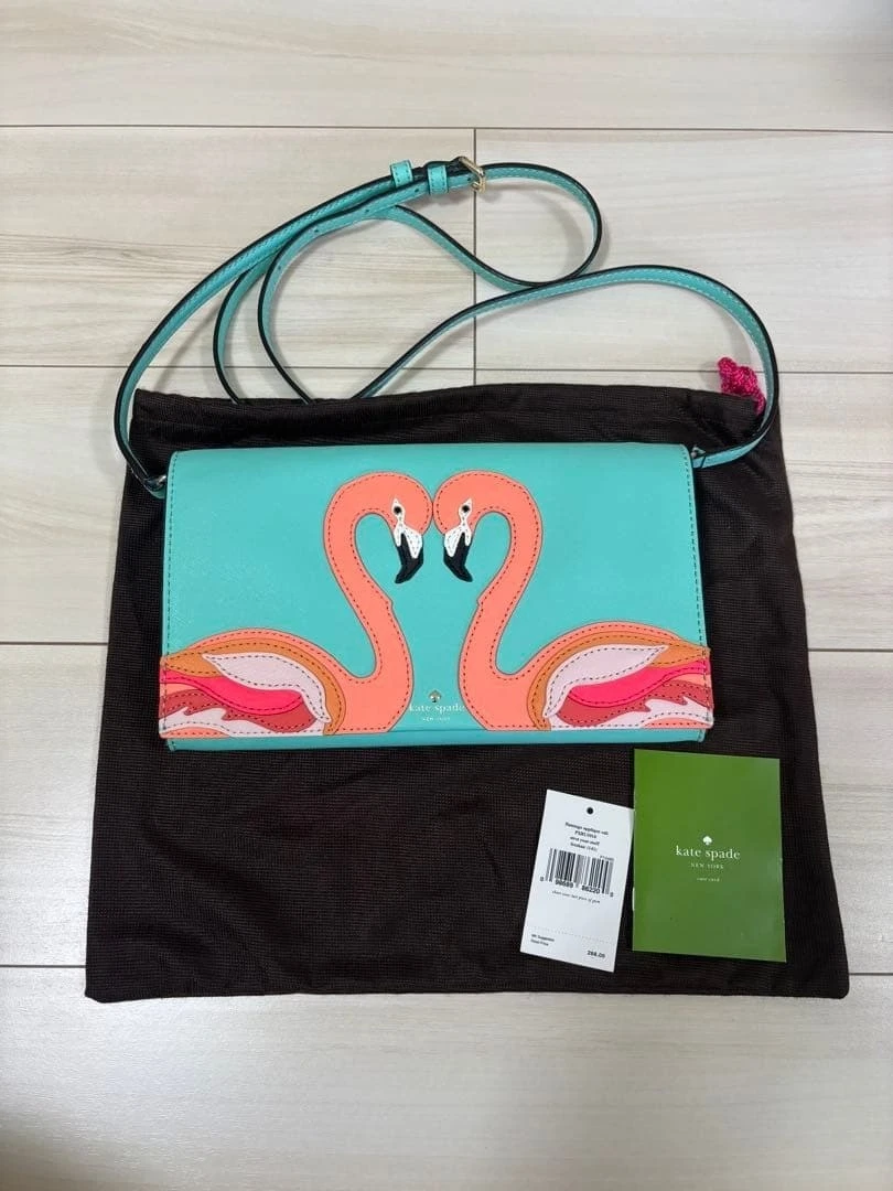 kate spade new york *° フラミンゴバッグ By the Pool Flamingo Sam Handbag - Seven Season