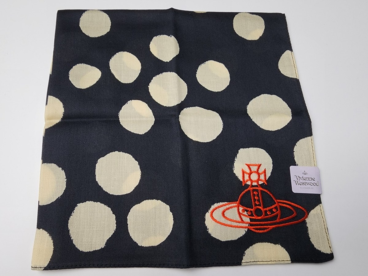 Vivienne Westwood Handkerchief Cotton scarf Multiple colors Big