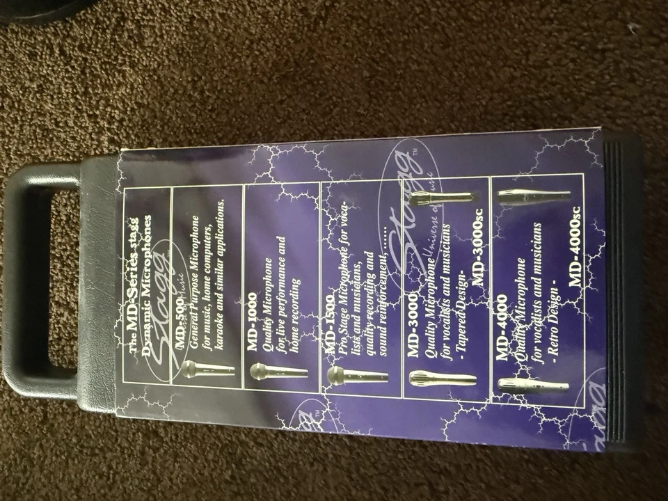 Stagg MD 500 Wired Microphone it’s New Never Used……….. - Image 4 of 4
