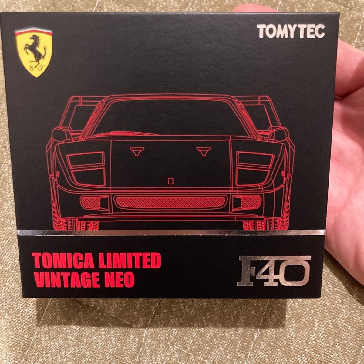 ミニカー TOMICA LIMITED VINTAGE NEO F40 Rare Tomica Limited Vintage Neo 1/64 TLV-NEO Ferrari F40 Red from