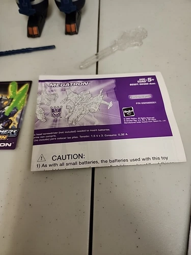2004年 ハズブロ トランスフォーマー エナゴンメガトロン 100% 完了 - 画像11/11