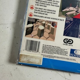 Silpheed (Sega CD, 1993) Game Arts Third-Person Shooter Video Game NEW
