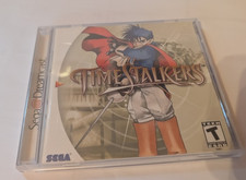 Time Stalkers (Sega Dreamcast, 2000) - Disc, Case, Art, Manual