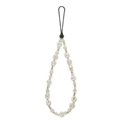 ストラップ CASETiFY KAIKAI KIKI PEARL PHONE CHARM CASETiFY Pearl Phone Charm [Hands-Free Wrist Strap] 6mm, Classic