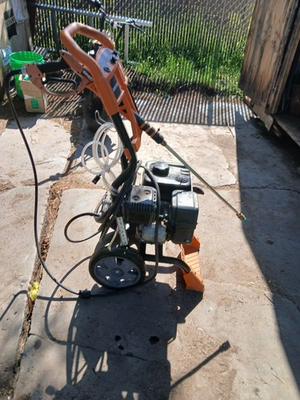 #ad Generac 2800 PSI Gas Cold Water Pressure Washer w Wheels Hose Spray Wand $130.00