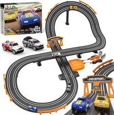 "Slot Car Race Track Set Electric Powered Race Track Dual Racing Car Track Set "