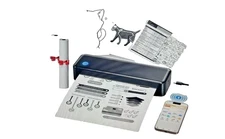 Portable Printer Wireless for Travel, Inkless Thermal Printer Supports 8.5 x 11 