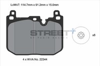 BremsbeläGe Mini Mini Clubman (F54) John Cooper Works Baujahr 07/19 Kw 225 PS 30