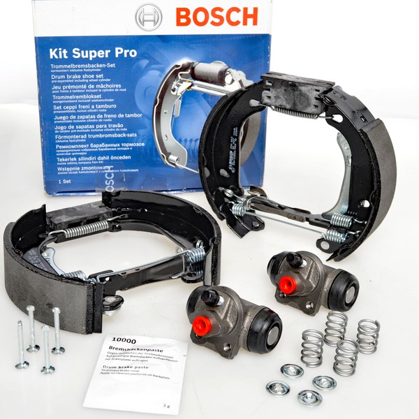 Bosch 0204114073 Vormontiert Bremsbackensatz FüR Dacia Sandero Logan Renault-image
