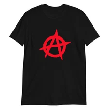 Anarchy Jamie Reid Sex Pistols Red Logo quality Unisex T-Shirt