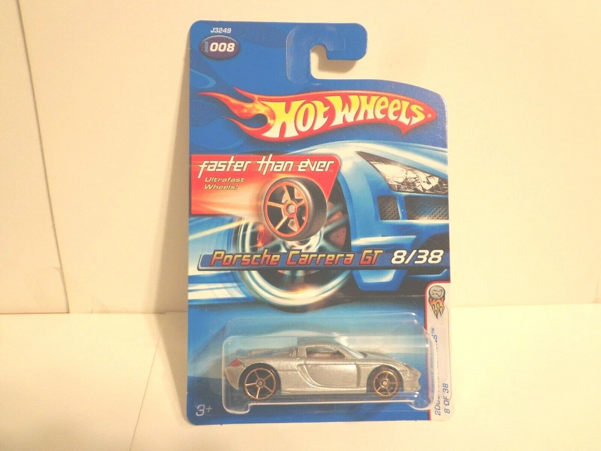 2006 Hot Wheels First Editions Porsche Carrera GT FTE & REG SILVER 
