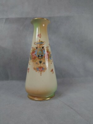 Crown Devon Blush Docht Vase S.F & Co Crown Devon, Höhe 23 cm