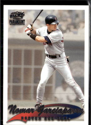 1999 Pacific Paramount Opening Day #38 Nomar Garciaparra SN