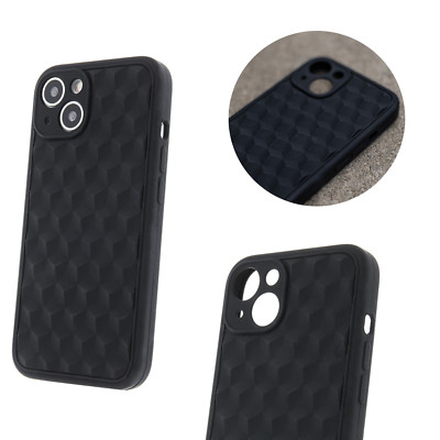 FÜR XIAOMI REDMI 10C 4G - CUBE 3D Cover Schutz Hülle Handy Tasche Case SCHWARZ