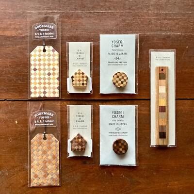 TRAVELER'S FACTORY Ruchie Yosegi Bookmark, Charm House, Charm Round