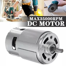 1Pcs New Quality 775 Motor DC 12V - 24V Double Ball Bearing High Speed DC Motor