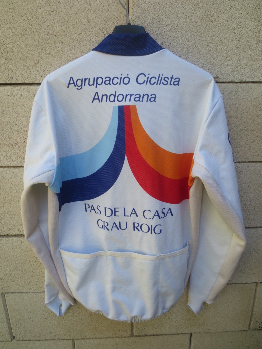 Veste Cycliste Santini SMS - ACA Pas De La Casa Andorra - Windstopper - Taille M