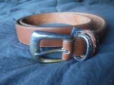 Brighton Womens Brown Belt Size L Pre Owned