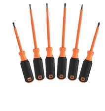 Klein Tools 85076INS Insulated Screwdriver Set features 1000V