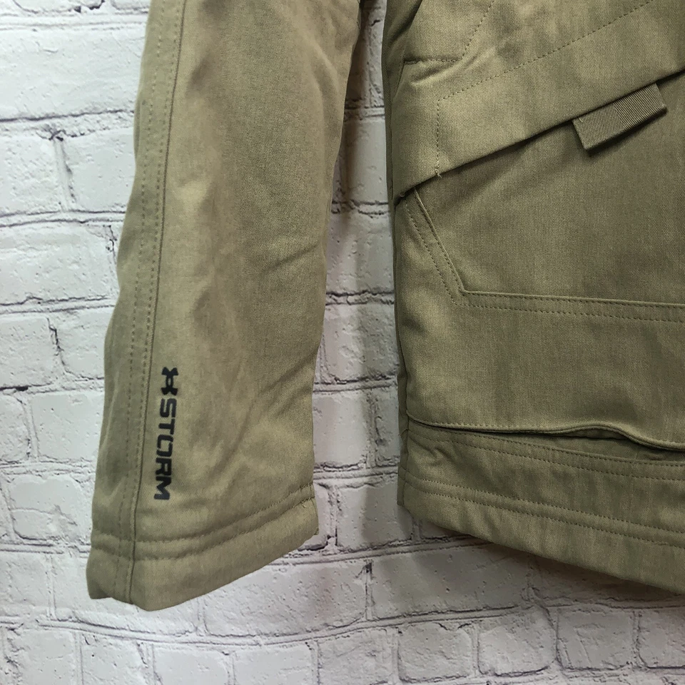 Куртка мужская Under Armour UA Tradesman Bayou желтовато-коричневая/черная 1328170-251 размер маленький - Изображение 4 из 4