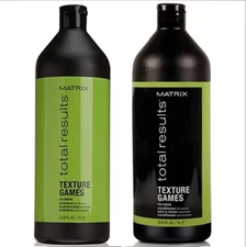 MATRIX Kit Total Results Texture Games Shampoo 1000ml + Conditioner 1000ml