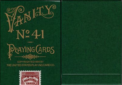 Vanity Clown Back Playing Cards Poker Size Deck USPCC Custom Limited Edition New