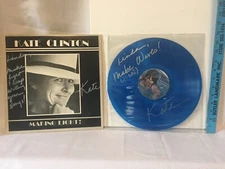 Vtg 1982 Kate Clinton Making Waves & Making Light Vinyl Records Both Signed