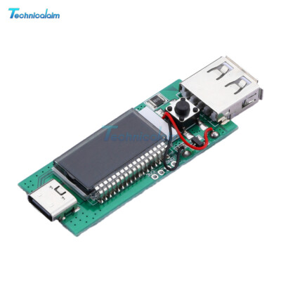 USB C PD Fast Charging Protocol Decoy Trigger Module Aging Test Board with LCD