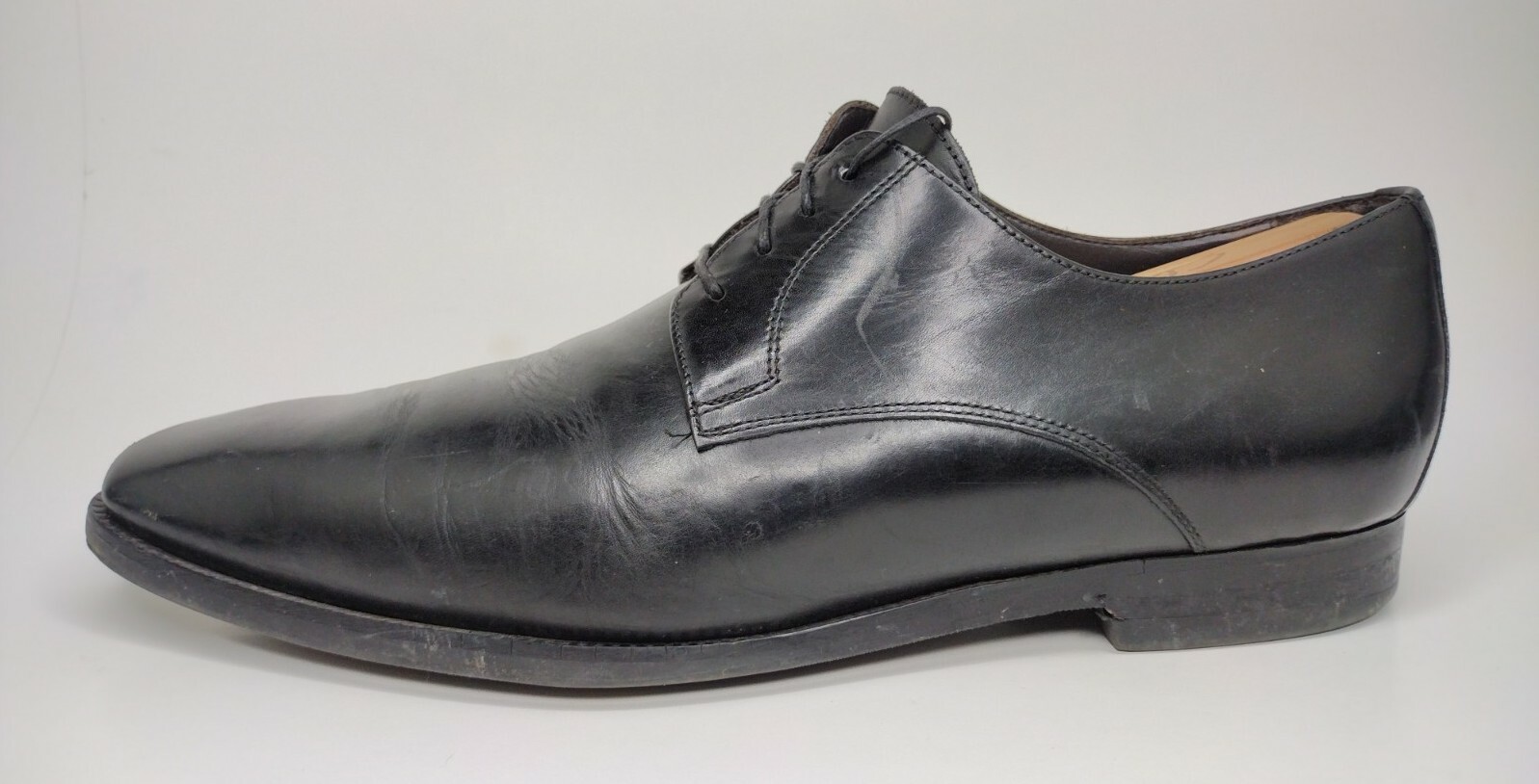 SAOLA Scarpe eleganti Too Boot New York Adam Derrick da uomo 9 5 nere Oxford Derby punta liscia