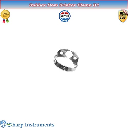 Rubber Dam Clamps Anterior & Canines Bicuspid Premolar Latex Teeth Steel Clamps* - Picture 2 of 6