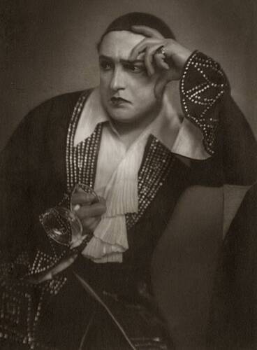 Hubert Marischka as Mister X in Theater an der Wien Vienna 1920s OLD PHOTO - Bild 1 von 1