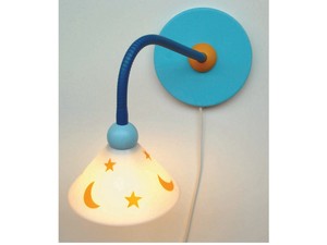 Wandleuchte Kinderzimmer Mond Sterne 30cm Flexrohr Sehr Biegsam