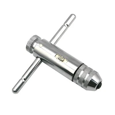 Werkzeughalter mit Ratsche Knarre Windeisen M3 - M6 / M5 - M12 für Gewindebohrer - Bild 1 von 4