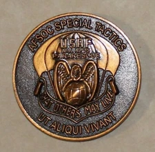Special Tactics Combat Control Team / Pararescue Air Force Challenge Coin PJ CCT