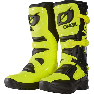 O'NEAL 2025 ONEAL RSX MOTOCROSS BOOTS YELLOW BLACK MX OFF ROAD ENDURO CHEAP NEW BIKE