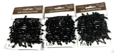 Fringe Trim Black Bead Conso Self-Adhesive 2 Yards (3-Pack) (Discontinued Item)