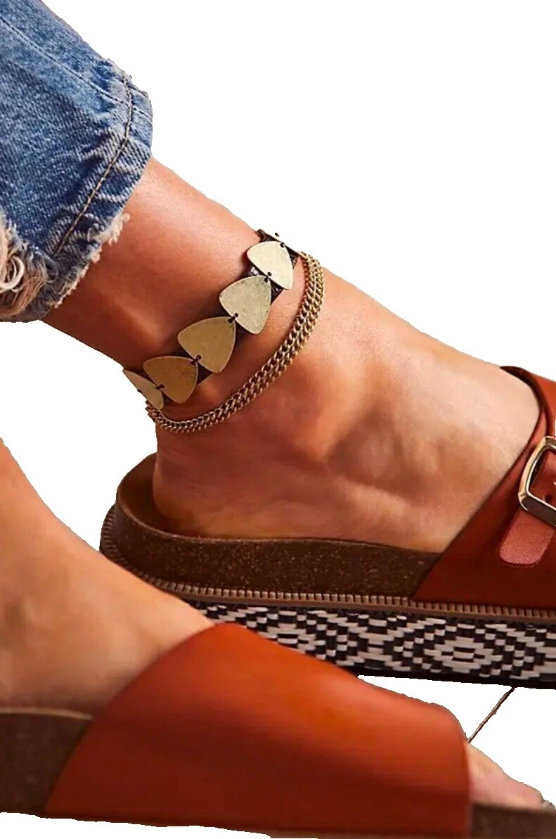 Free People Leather Brass Fashion Jewelry